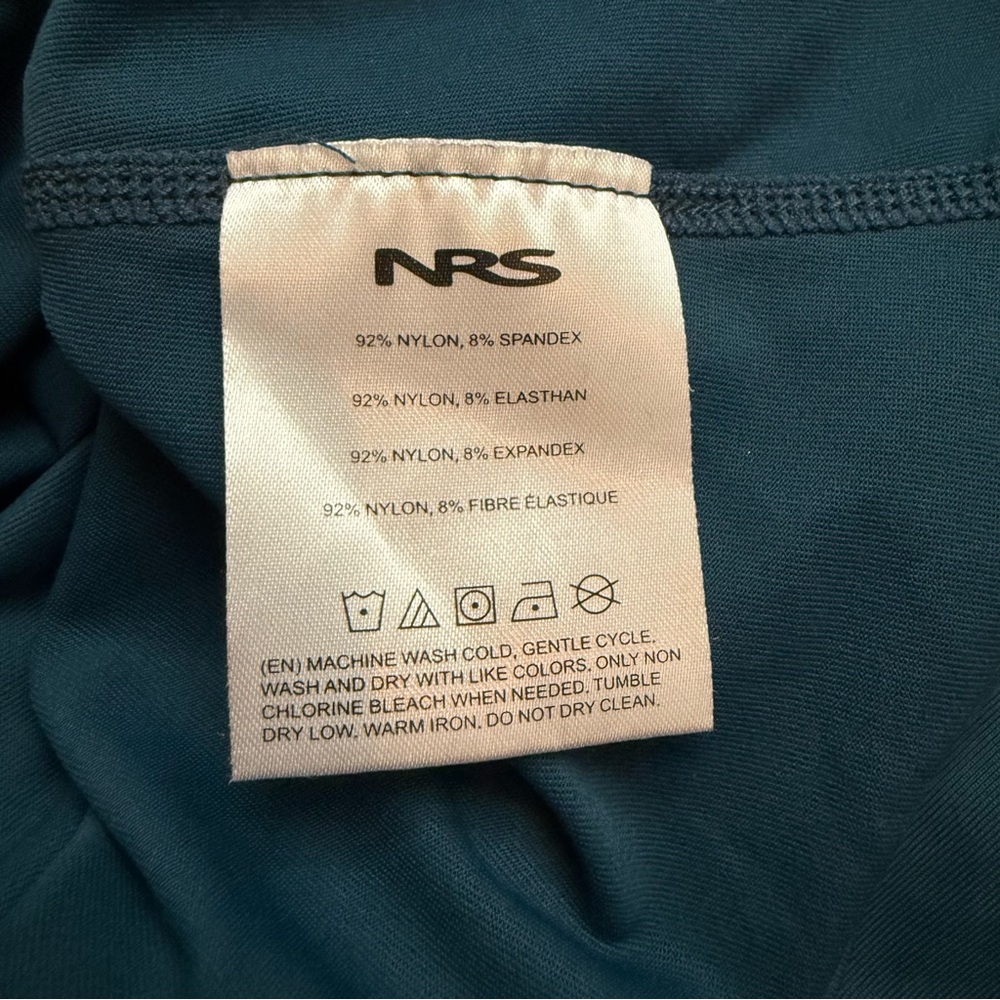 NRS H2Core Rashguard Paddling Shirt NWT - Picture 9 of 9